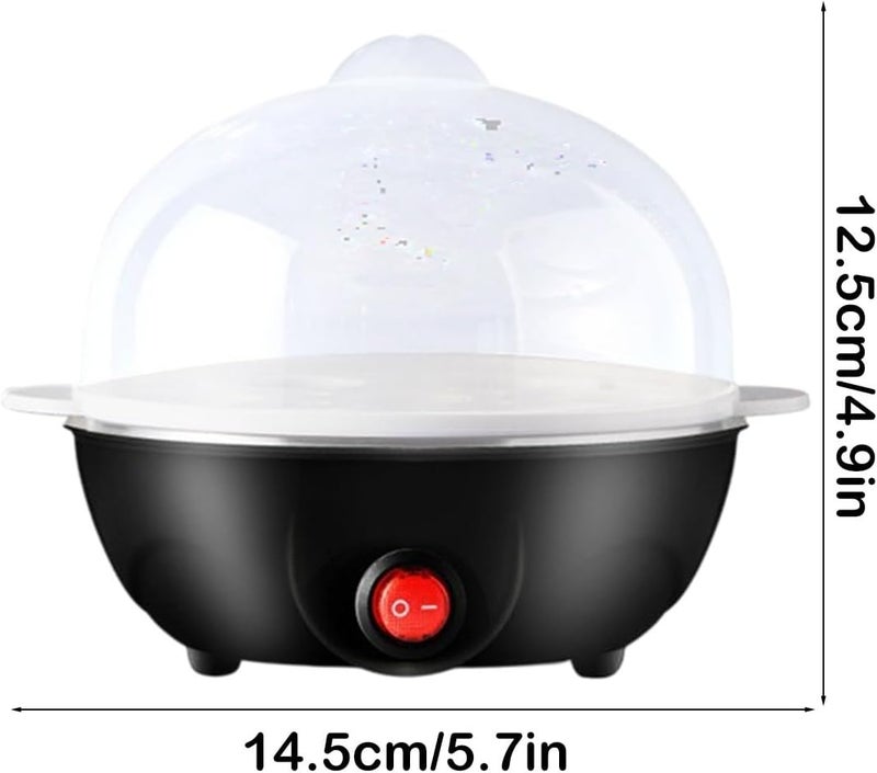 Lovskoo Egg Cooker Egg Boiler for Hard Boiled Eggs Poacher 7 Easy-To-Peel, Hard, Medium, Soft Boiled Eggs Automatic Shut Off Kitchens Appliances Apartment Essentials Must Haves - Image 2